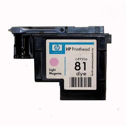 HP 81 Designjet Light Magenta Print Head & Cleaner C4955A New OEM