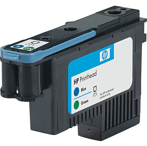 HP 70 Blue Green Printhead, Reconditioned with WARRANTY C9408A
