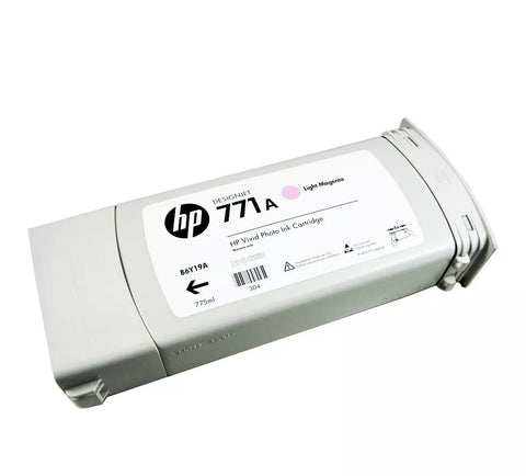 HP 771A Light Magenta Ink Cartridge 775ml (B6Y19A) OEM - Partially Used - 55% FULL MINIMUM