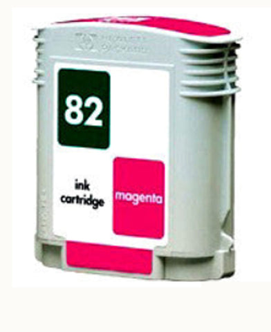 C4912A HP 82 Designjet Magenta Ink - Partially Used