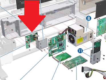 CH955-67009 HP Latex L26500 Interconnect PCA