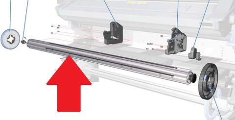 CQ869-67030 HP Latex L26500 SPI 3 Inch Spindle Support