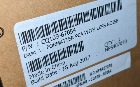 NEW OEM HP Designjet Z6200 Formatter Board CQ109-67054