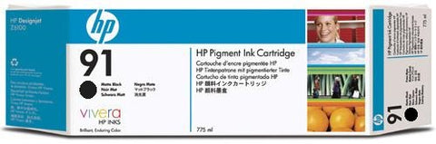 HP 91 Photo Black Ink Cartridge (C9465A) PARTIALLY USED