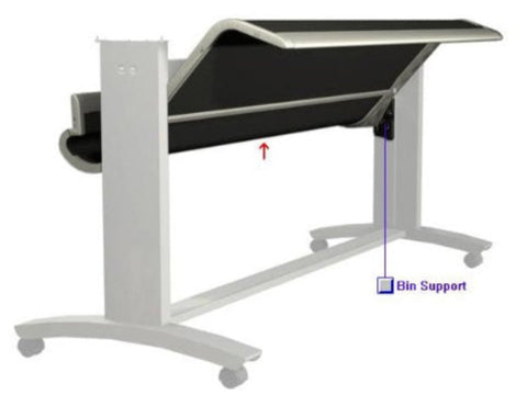 HP Designjet 500, 800 Media Bin 42"