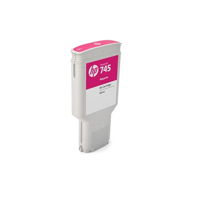 OEM HP 745 Magenta Ink Cartridge F9K01A - Partially Used - 55% FULL MINIMUM