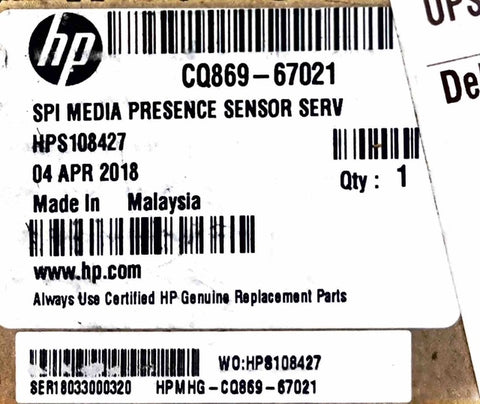 *NEW IN BOX OEM* Media Sensor CQ869-67021 CH955-67097 HP Latex L25500 L26500 L260 L280