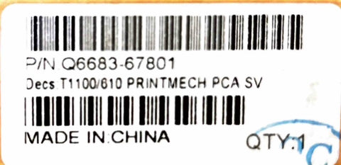 *NEW IN BOX OEM* Q6683-67801 HP DesignJet T610 T1100 Printmech PCA Board 24 & 44 inch