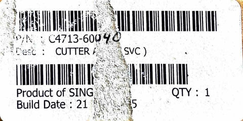 *NEW IN BOX OEM* Cutter Assembly for HP Designjet 430, 450, 488 C4713-60040