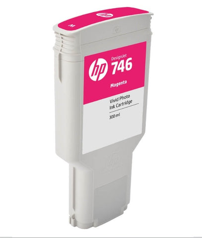 OEM HP 746 Magenta Ink Cartridge P2V78A - Partially Used - 55% FULL MINIMUM