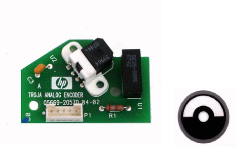 Roller Encoder Sensor WITH Disc for Designjet T920 T1500 T2500 CR647-67023