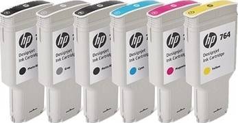 HP 764 Ink Cartridge 300ml - Partially Used - 55% FULL MINIMUM