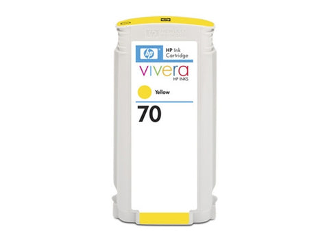 HP 70 130-ml Yellow Ink Cartridge (C9454A)