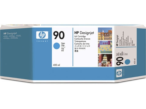 HP 90 400-ml Cyan Ink Cartridge (C5061A)