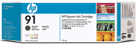 HP 91 Matte Black Ink Cartridge (C9464A)