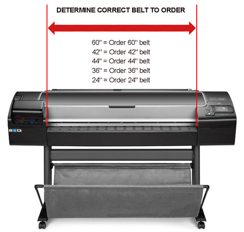 HP Designjet 500, 800 Belt Replacement Kit & Video
