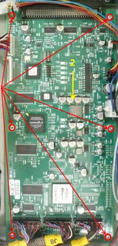 HP Designjet T1120 SD-MFP Scanner SUIA Controller Board CM719-60006