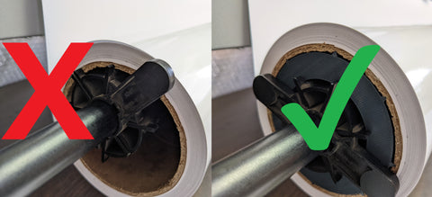 Universal Designjet 2 to 3 Inch Paper Core Adapters | LPS