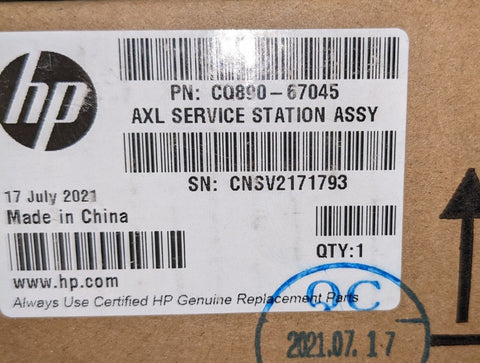 New OEM HP Designjet T120 T520 Service Station CQ890-67045