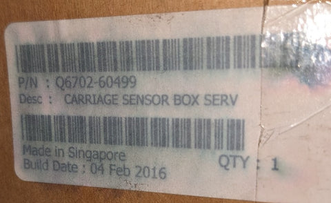 Q6702-60499 NEW OEM Carriage Sensor Box - Scitex L65500/LX600/LX800