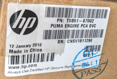 NEW OEM HP Designjet Z2600, Z5600 Main Board Engine PCA T0B51-67002