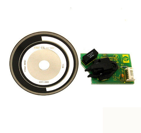 Designjet 4000 / 4500 Drive Roller Encoder Sensor and Disk Q1273-60094, Q1273-60248